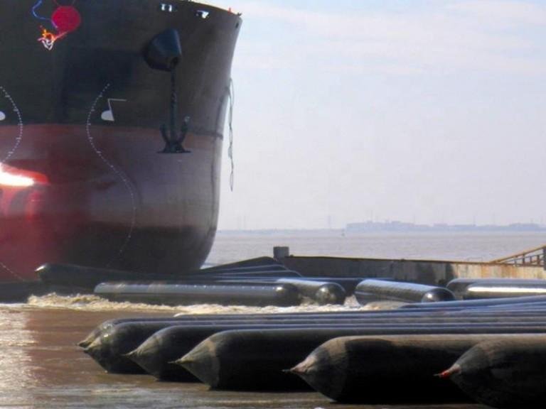 Zhonghaihang Ship Launching Airbag Helps Ship Launching