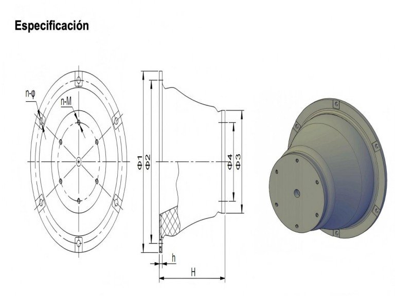Cone Rubber structural diagram