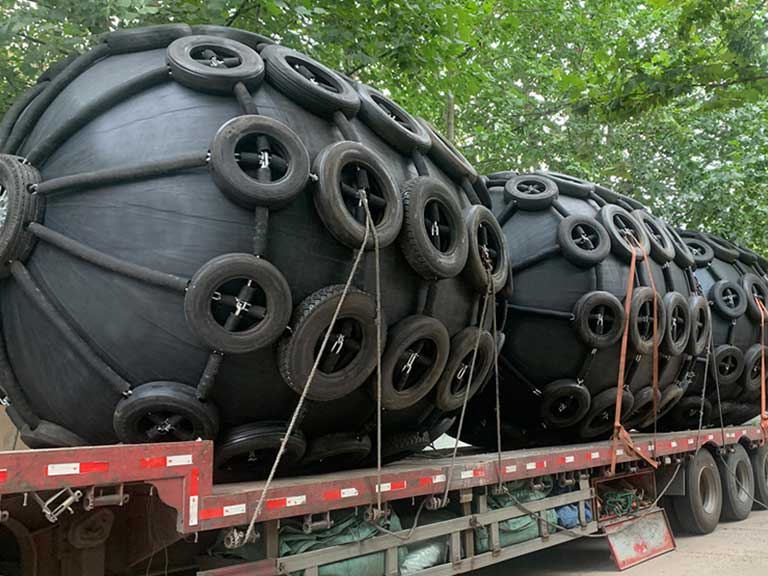 Para que são utilizadas as defensas pneumáticas