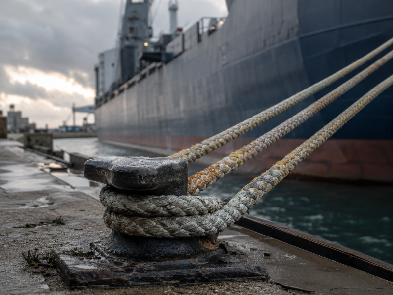 Marine Mooring Ropes for Commercial Vessels: Fibres, MEG4 Specification, and Line Selection